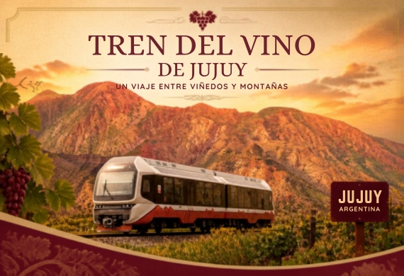 JULUY CON TREN DEL VINO EN GRUPO  | VUELOS DESDE CÓRDOBA | 6 DE NOVIEMBRE 2026 